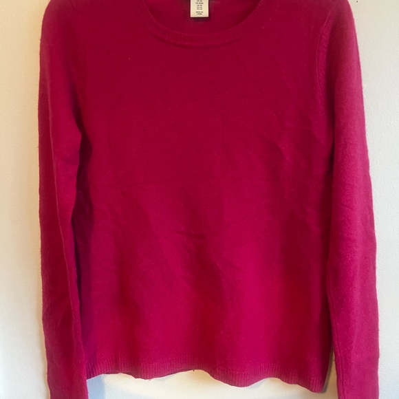 Adrienne Vittadini 2-PLY 100% Cashmere Lightweight Tunic Sweater Size Medium - Picture 5 of 5